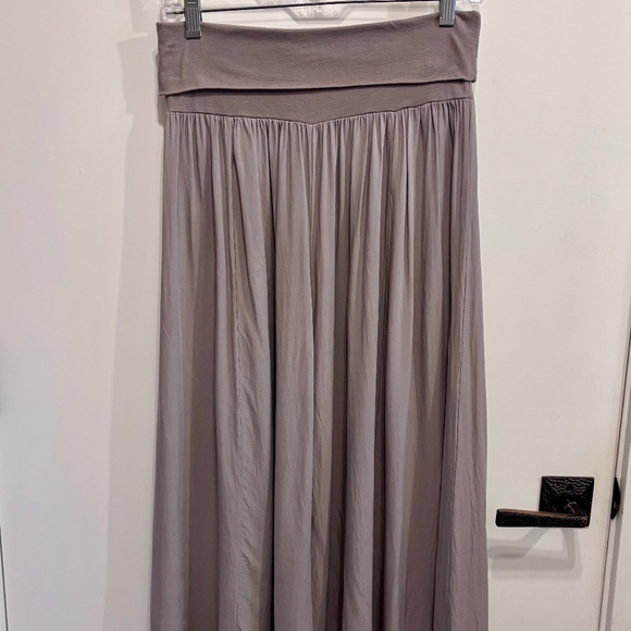 M Made in Italy taupe palazzo pants-M - Picture 1 of 3